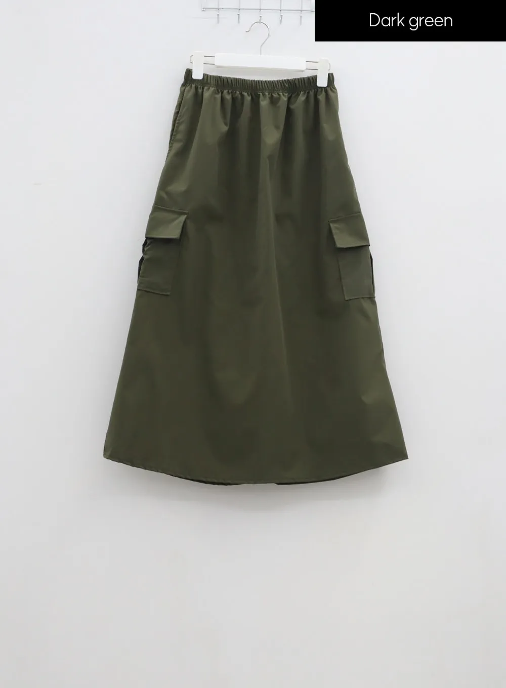 A-Line Cargo Maxi Skirt IA304