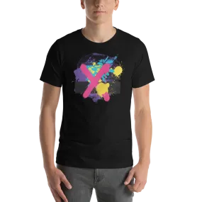 Abstract Series 01 Unisex T-shirt Black