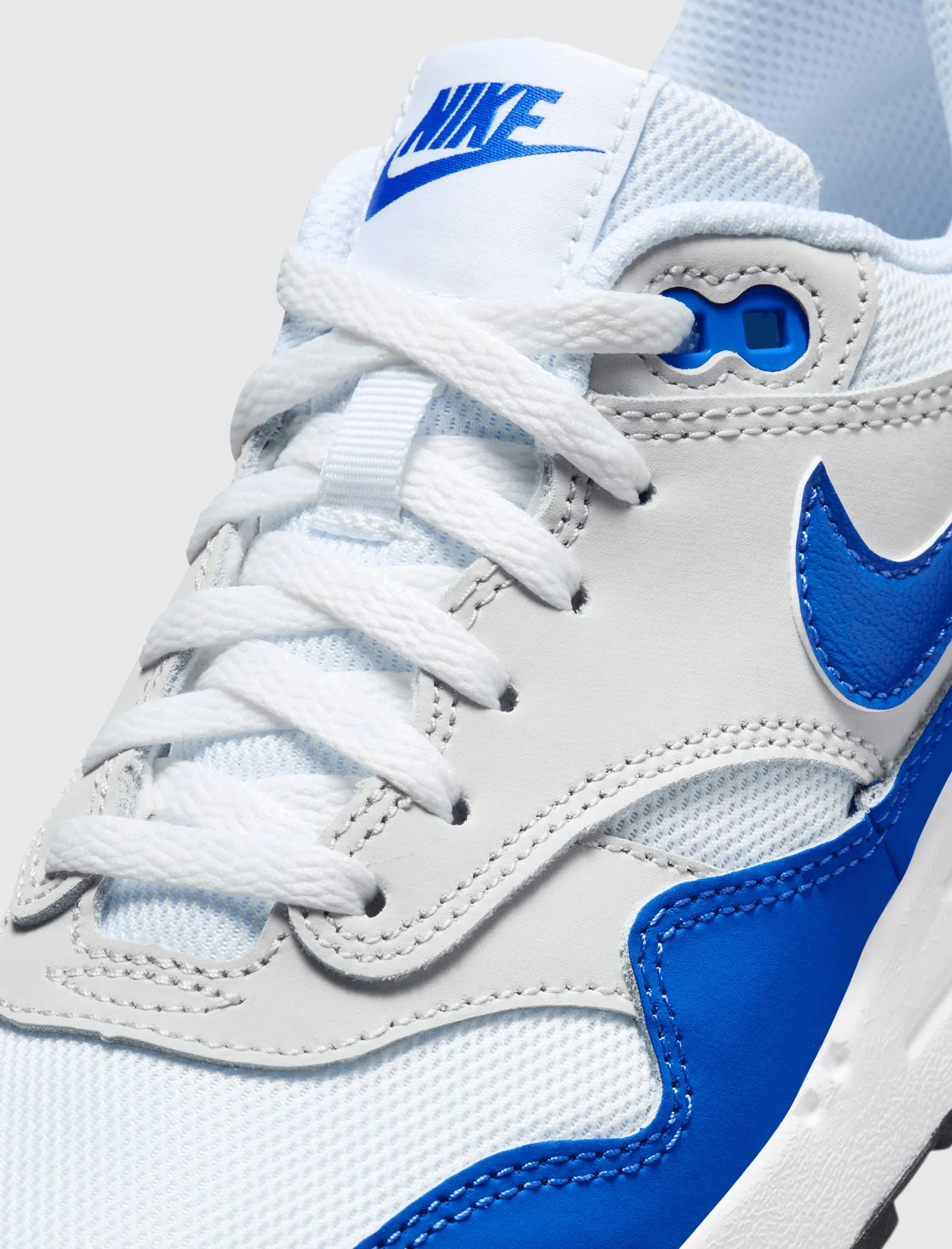 AIR MAX 1 WHITE/GAME ROYAL GS