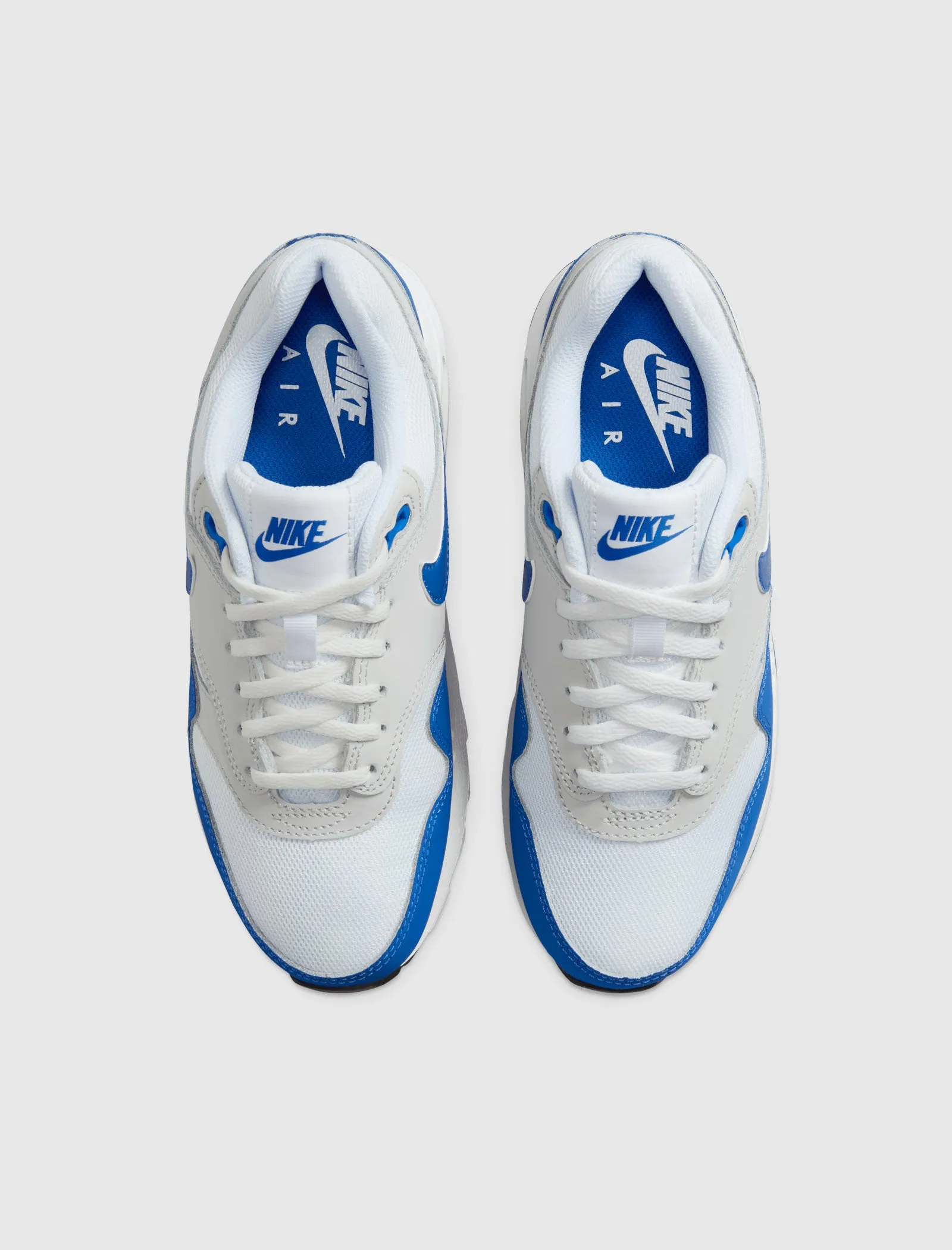 AIR MAX 1 WHITE/GAME ROYAL GS