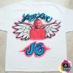 Airbrush Long Live Shirt Design