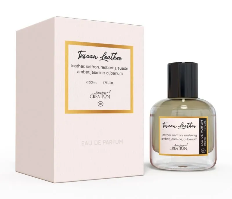 Amazing Creation Tuscan Leather  - Perfume For Unisex - EDP 50ml PFB0111