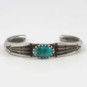 Apache Blue Turquoise Cuff