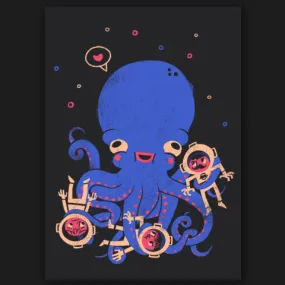 Aquatic Affection Print