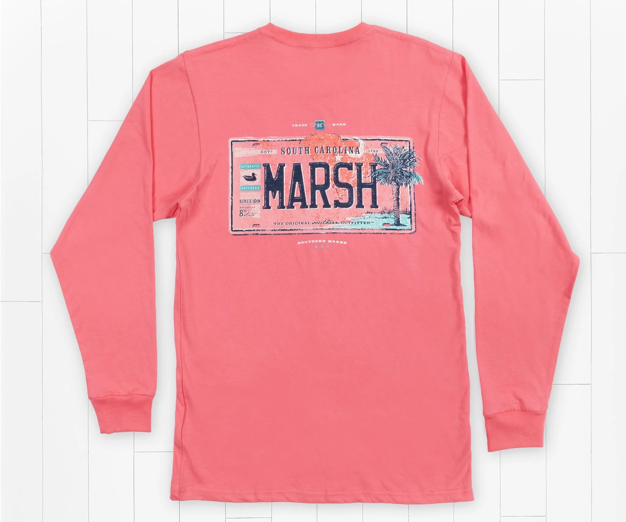 Backroads Collection Tee - South Carolina - Long Sleeve