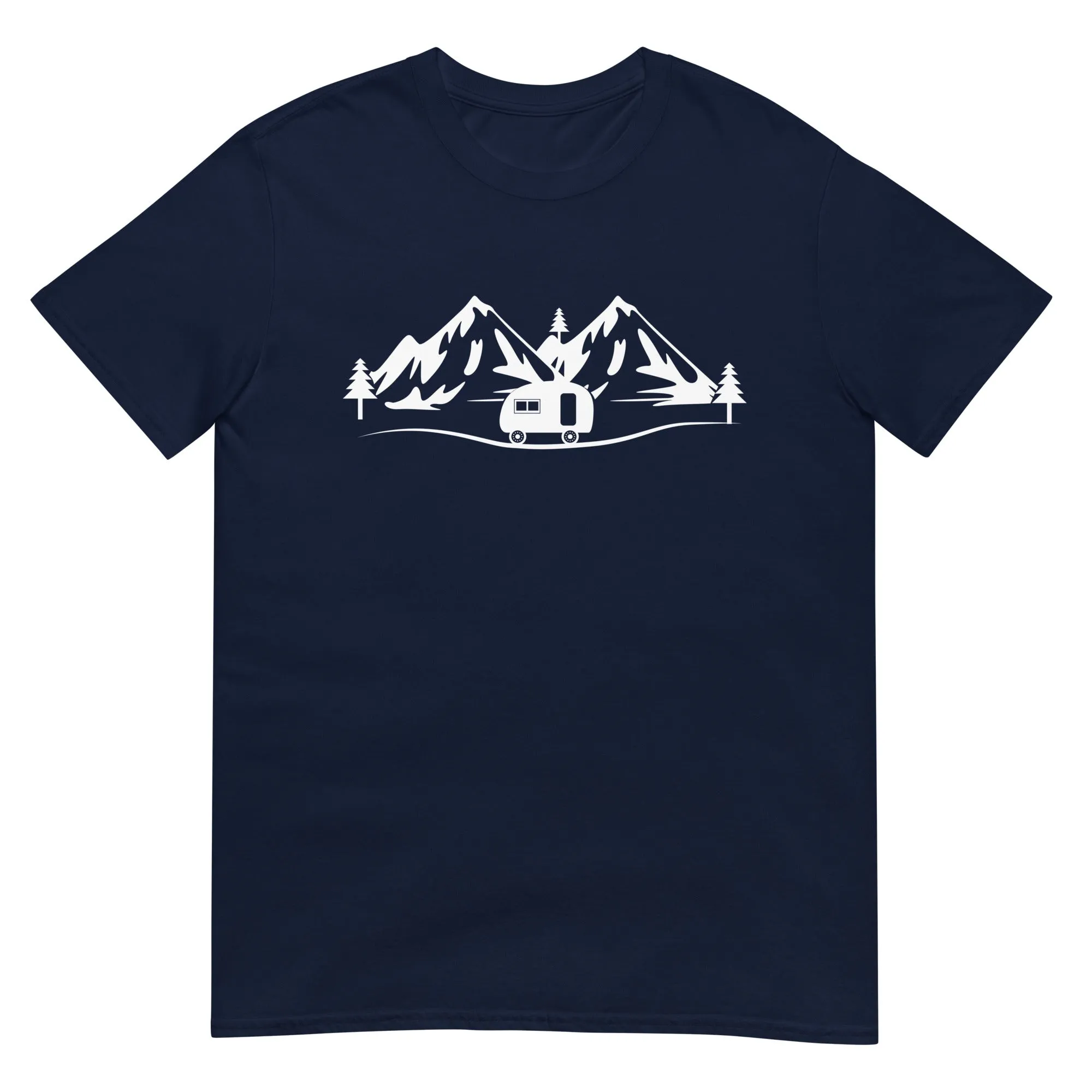 Berge - Camping Caravan - (11) - T-Shirt (Unisex)