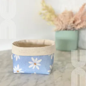 Blue Daisy - Fabric Box