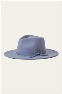 BRIXTON JOANNA FELT PACKABLE HAT CASABLANCA BLUE