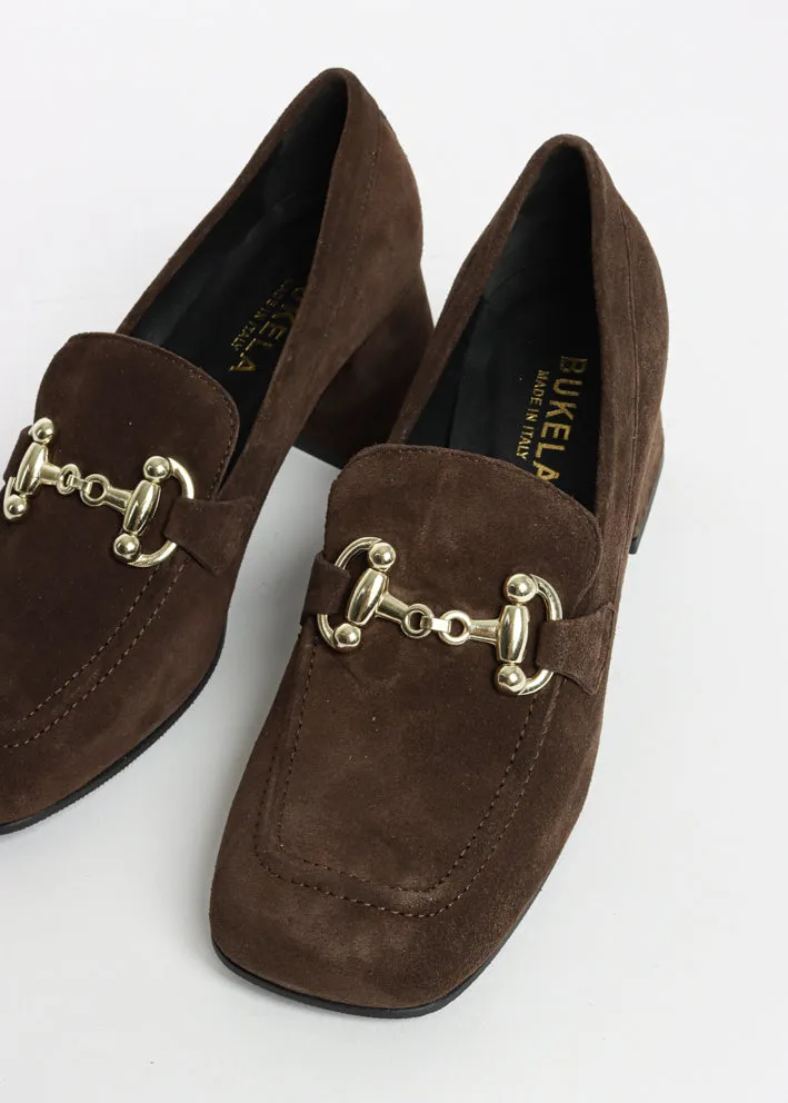 Bukela Madelyn Pump Sko - Mocca Brown