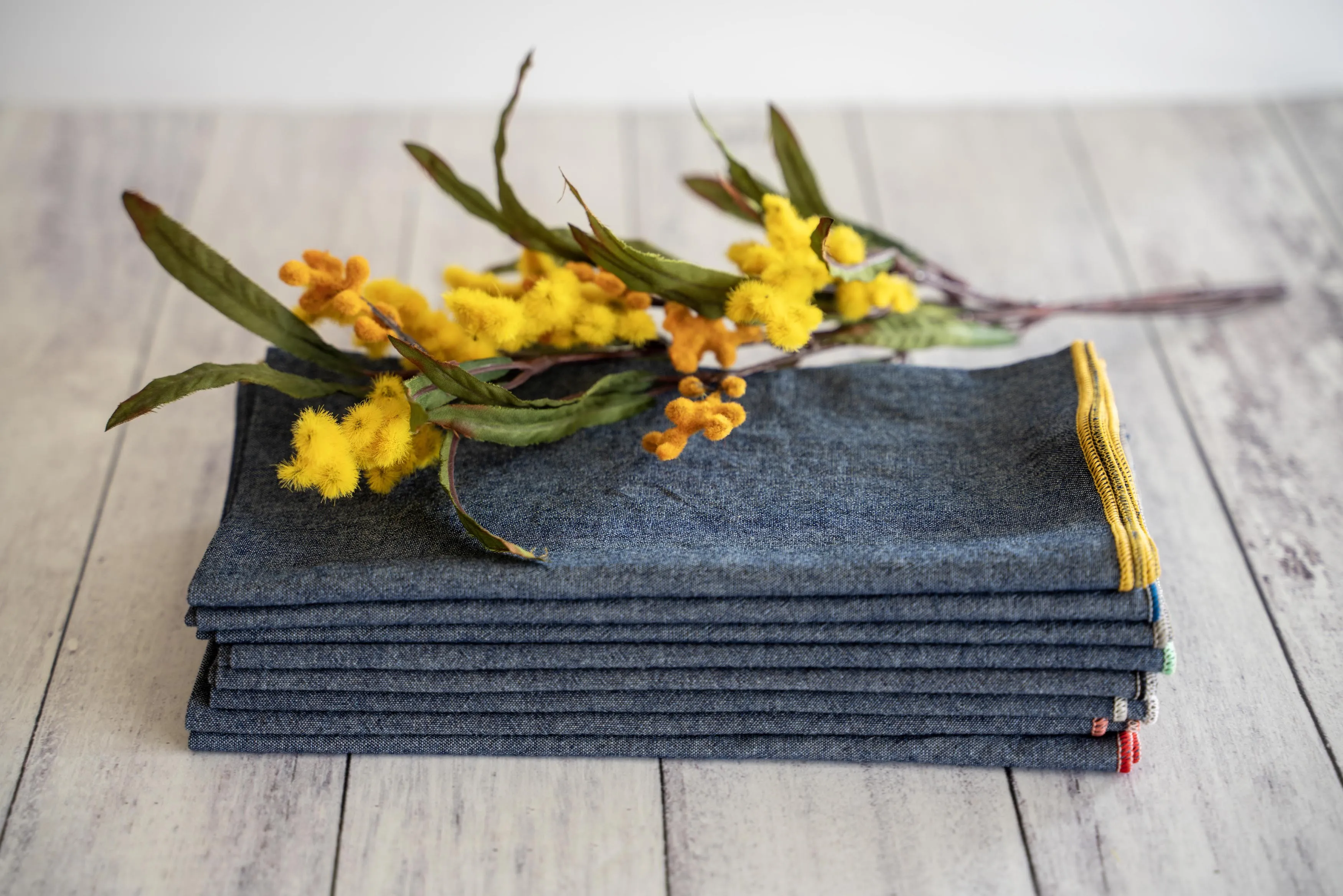 Chambray Napkins, set of 8