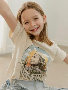 Children's Willie Nelson In the Sky Oatmeal Tee