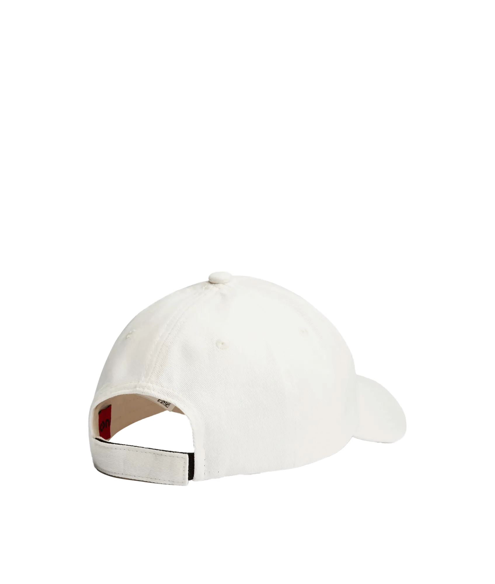 Cotton-twill Cap With Logo Label - White