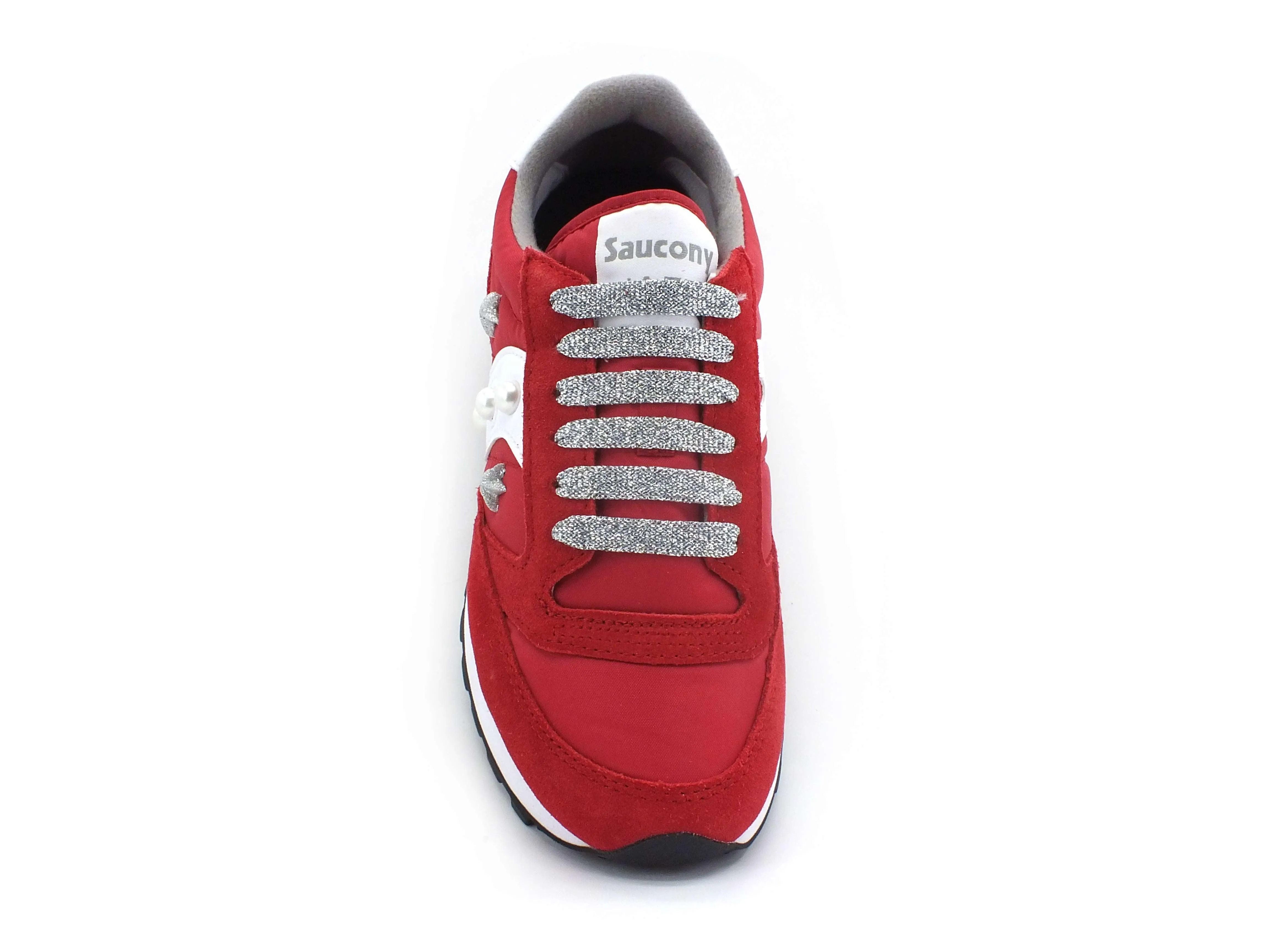 CUSTOM / SAUCONY Jazz Original Sneaker Borchie Red S2044-311