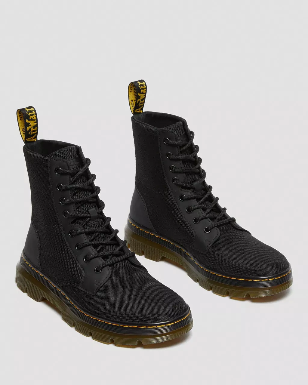 Doc Martens UNISEX COMBS POLY CASUAL BOOTS (Black — EXTRA TOUGH POLY RUBBERY)