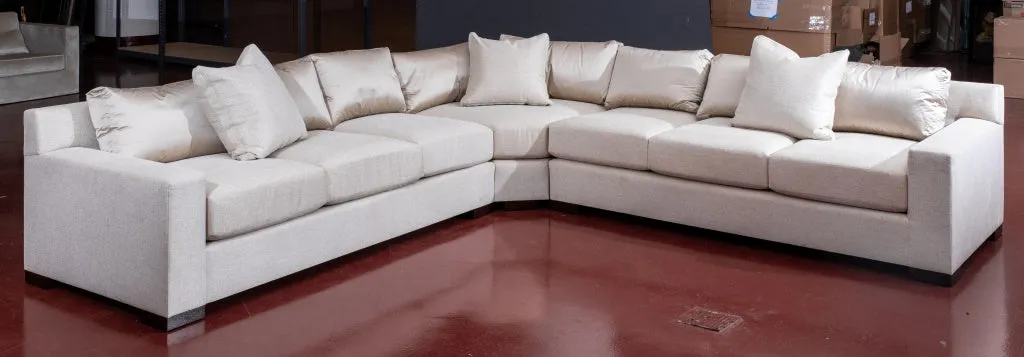 Donghia Attributed Italian Custom L-Shape Sectional Sofa