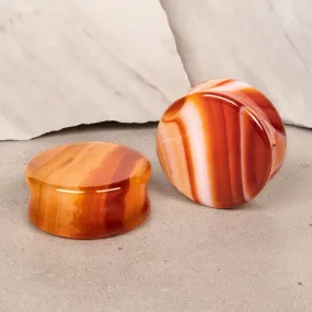 Ember Agate Plugs