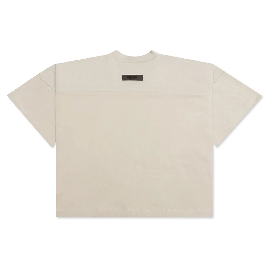 Essentials Kid's Football Tee - Wheat