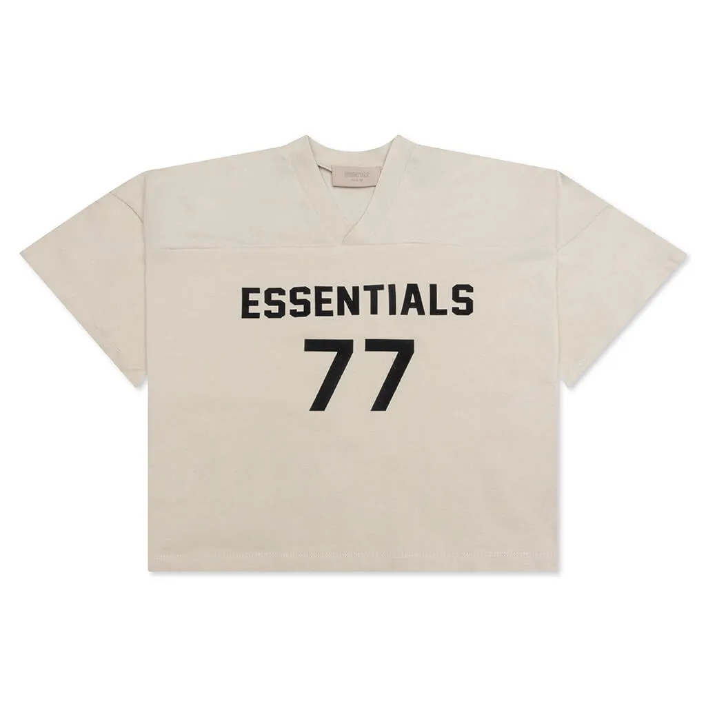 Essentials Kid's Football Tee - Wheat