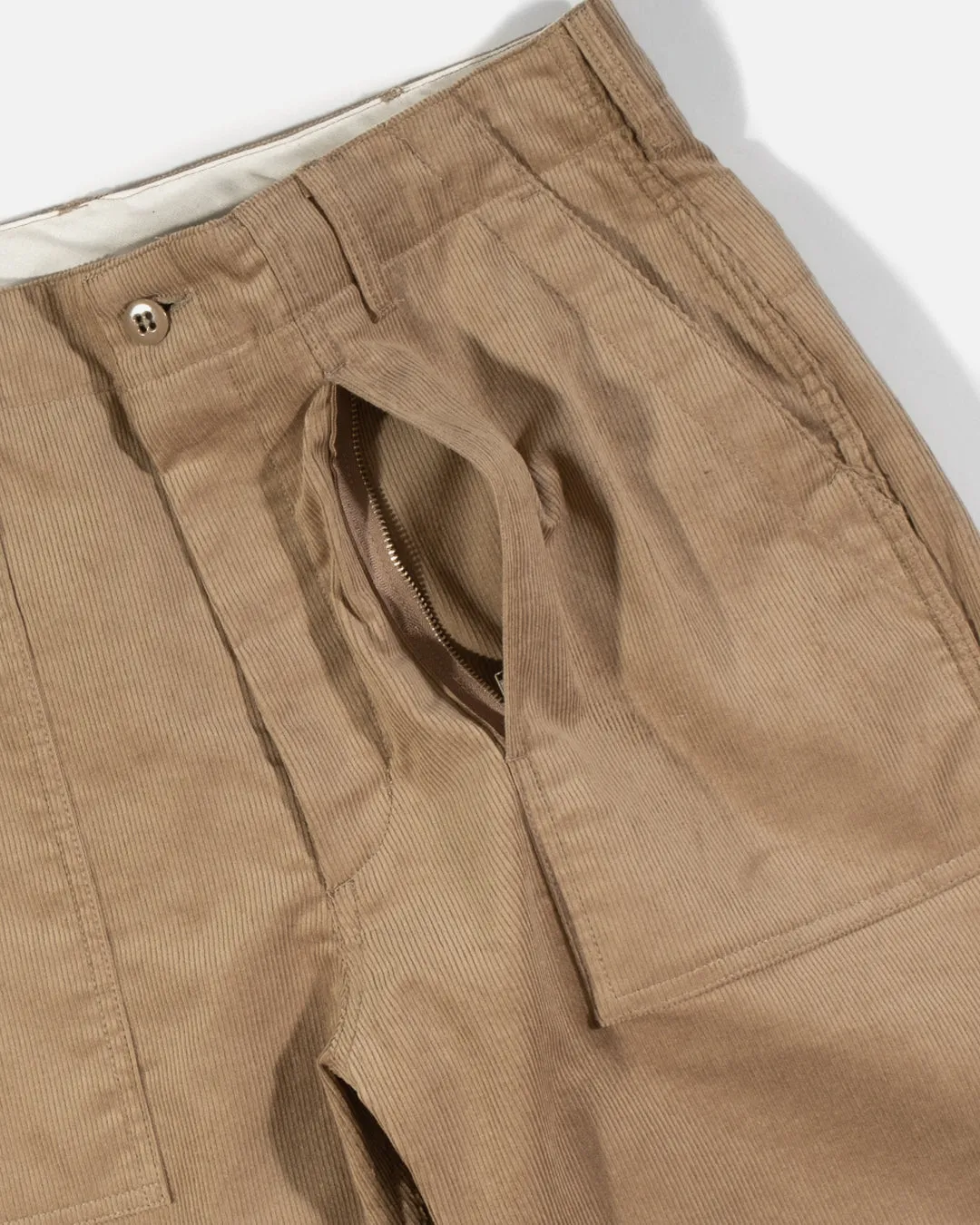 Fatigue Short - Khaki Corduroy