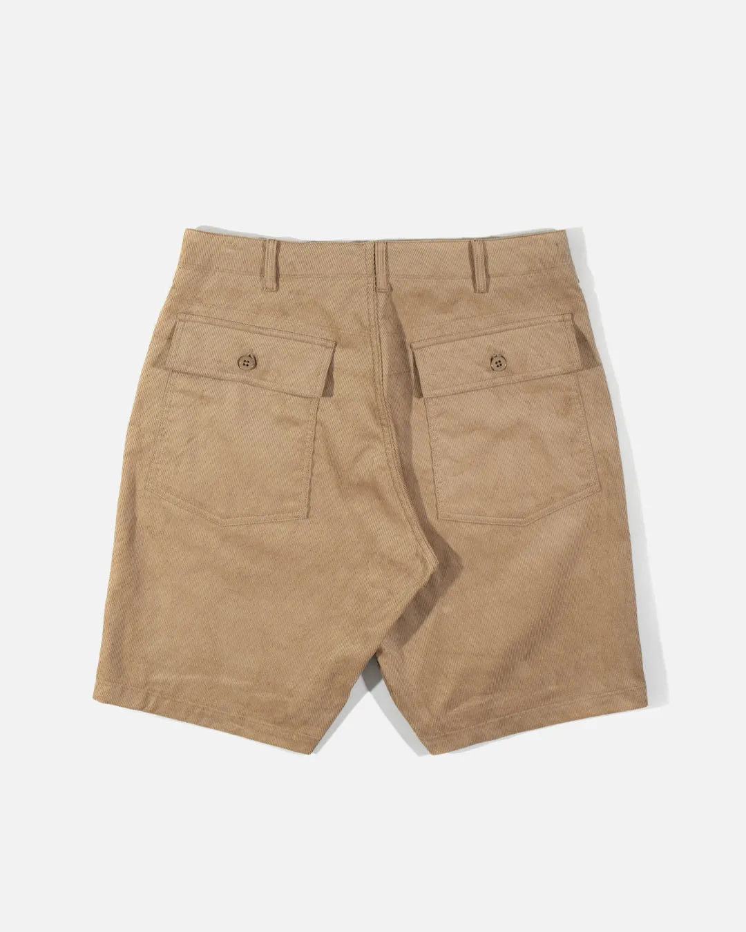 Fatigue Short - Khaki Corduroy