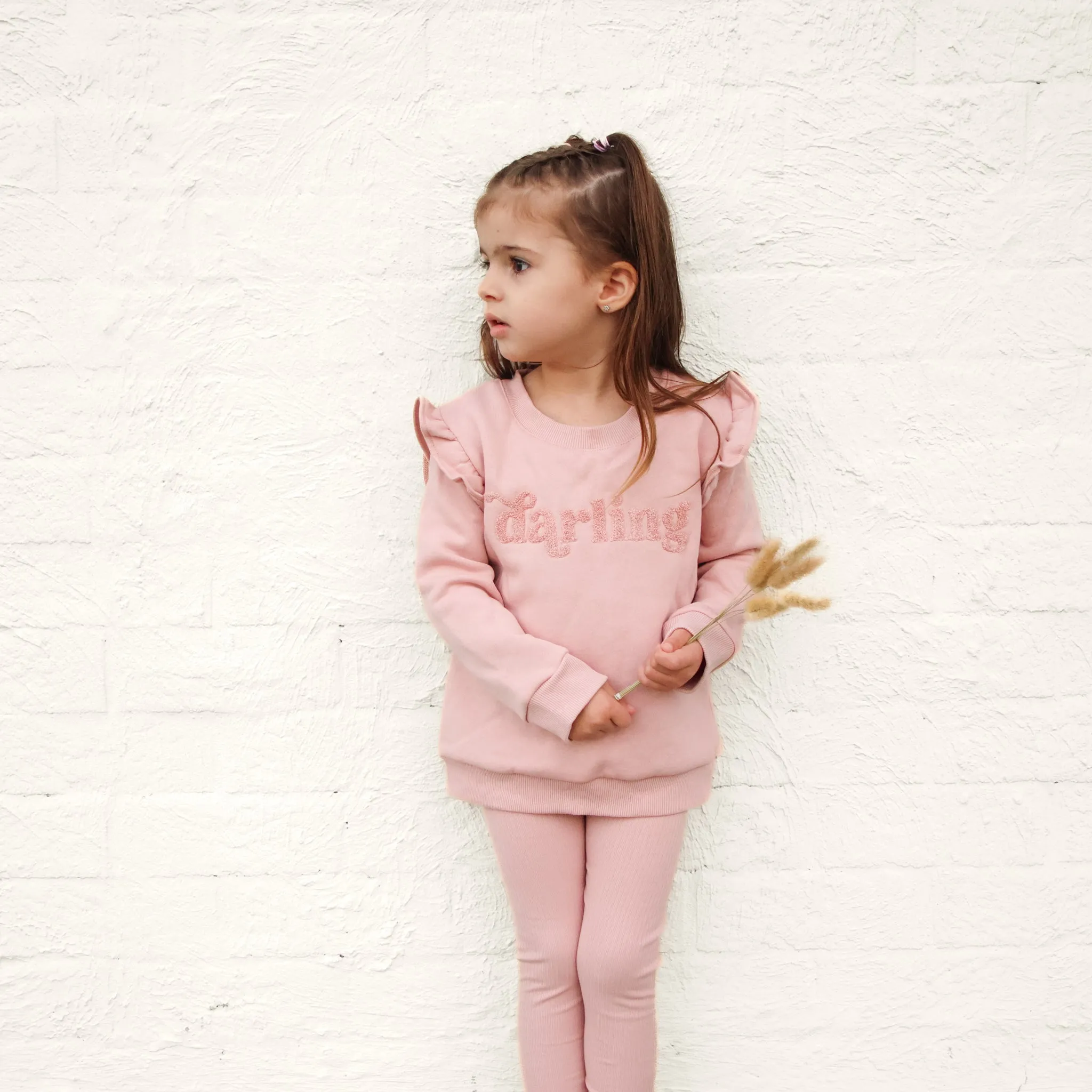 Fleece Flutter Jumper - Darling