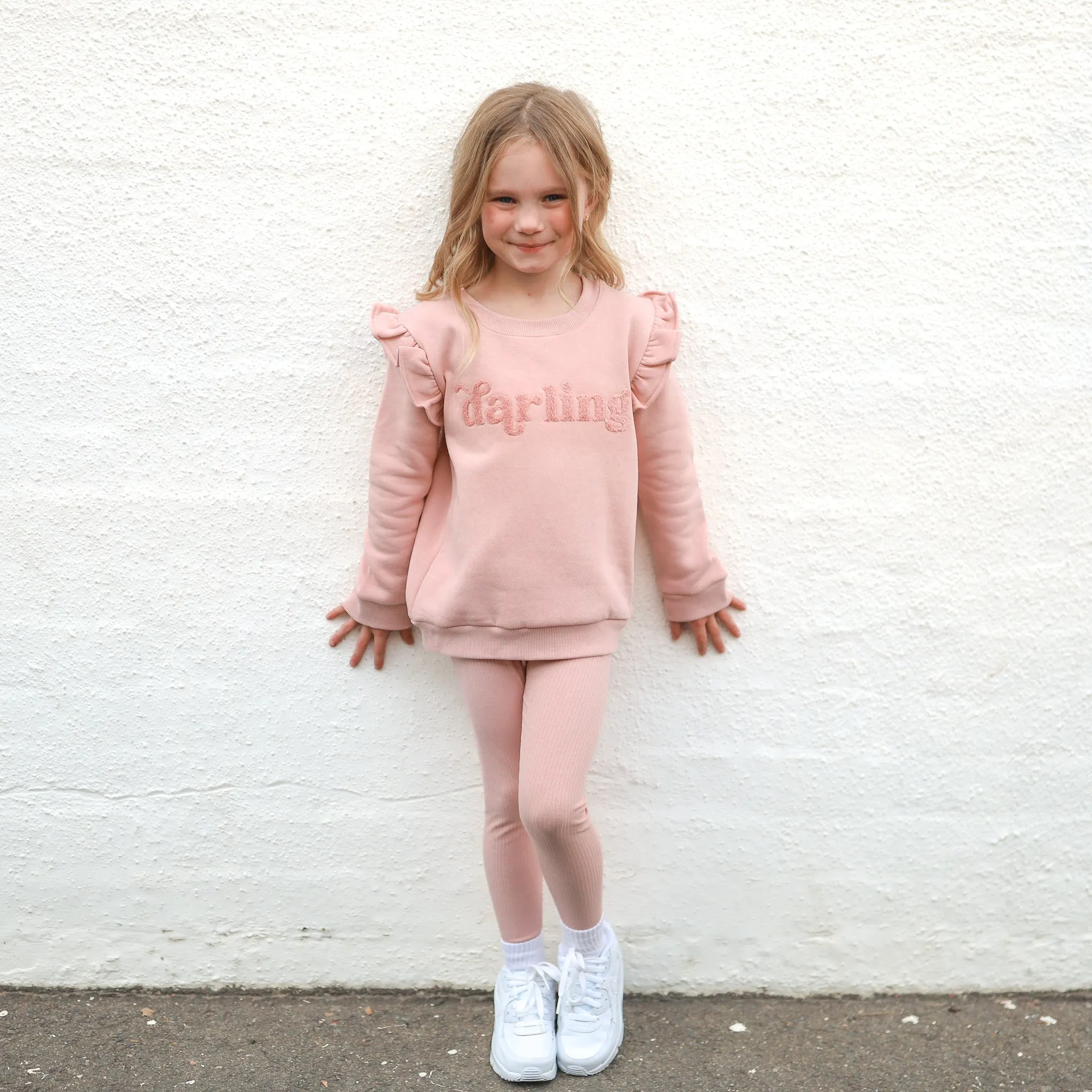 Fleece Flutter Jumper - Darling