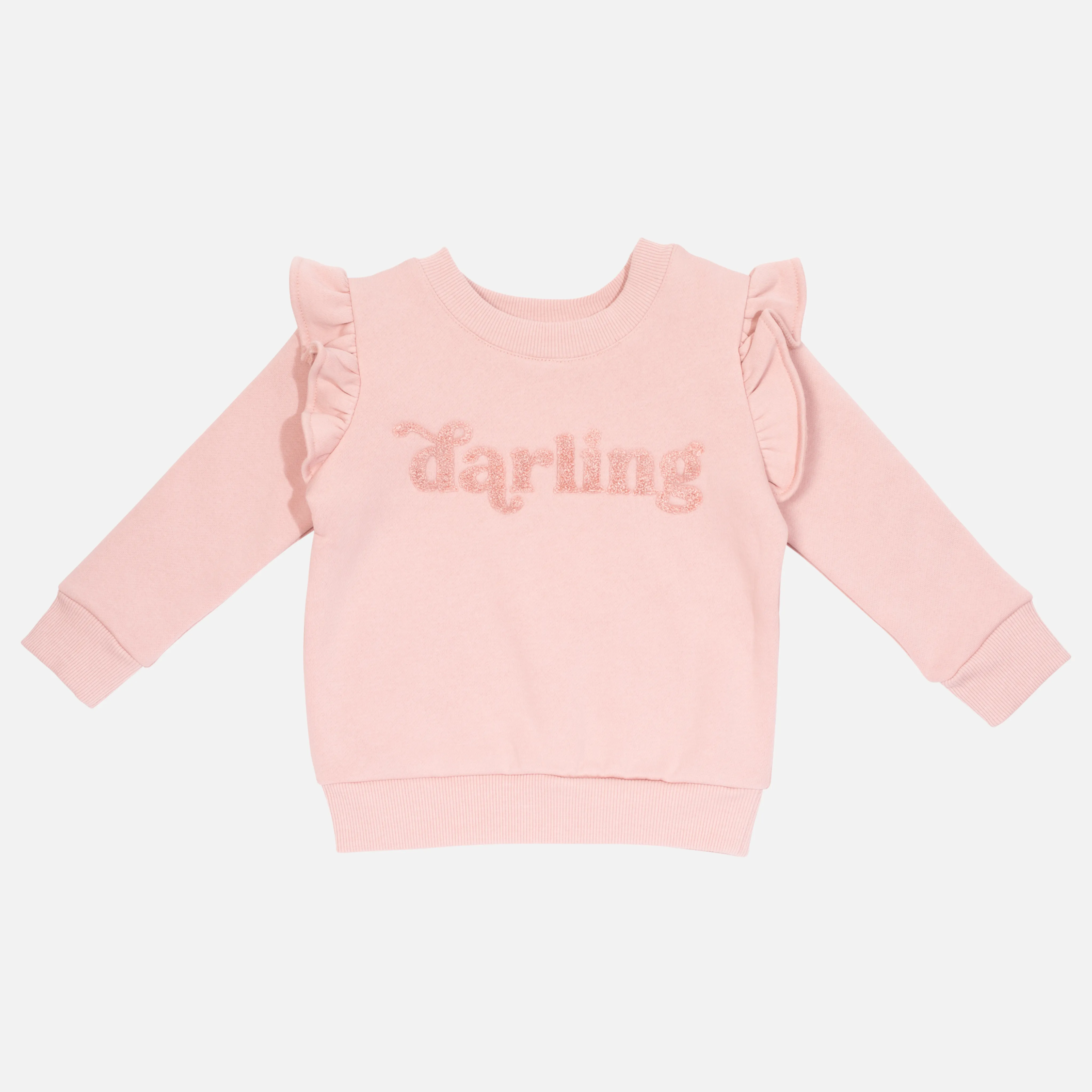 Fleece Flutter Jumper - Darling