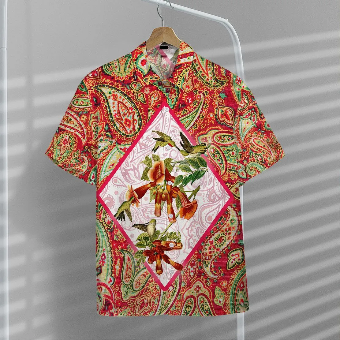 Gearhuman 3D Hummingbirds Hawaii Shirt