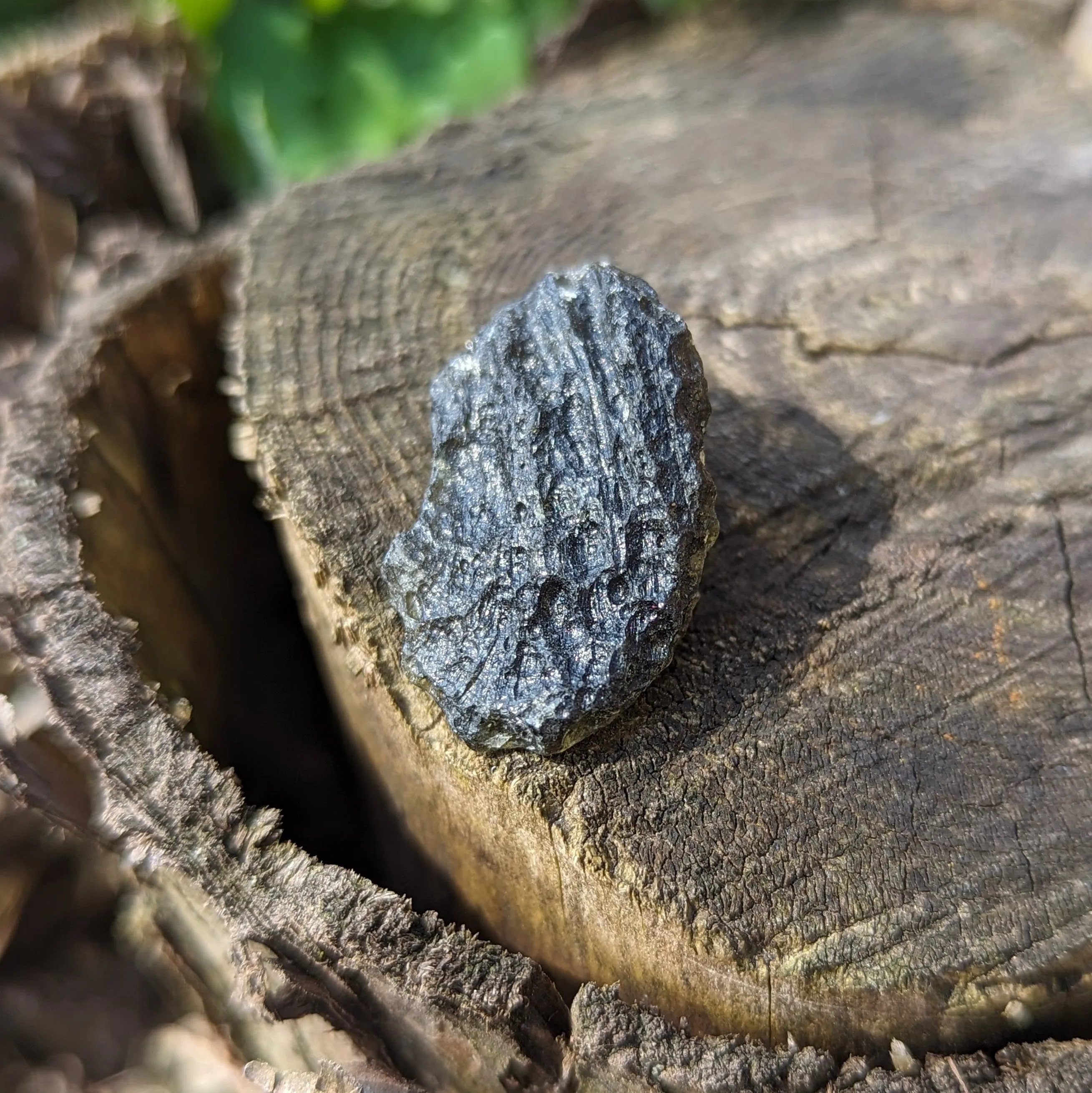 Genuine Moldavite ~Cosmic Moldavite Tektite Crystal~ Natural Moldavite