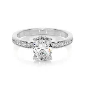 Giselle Lab Grown Diamond Ring -Platinum