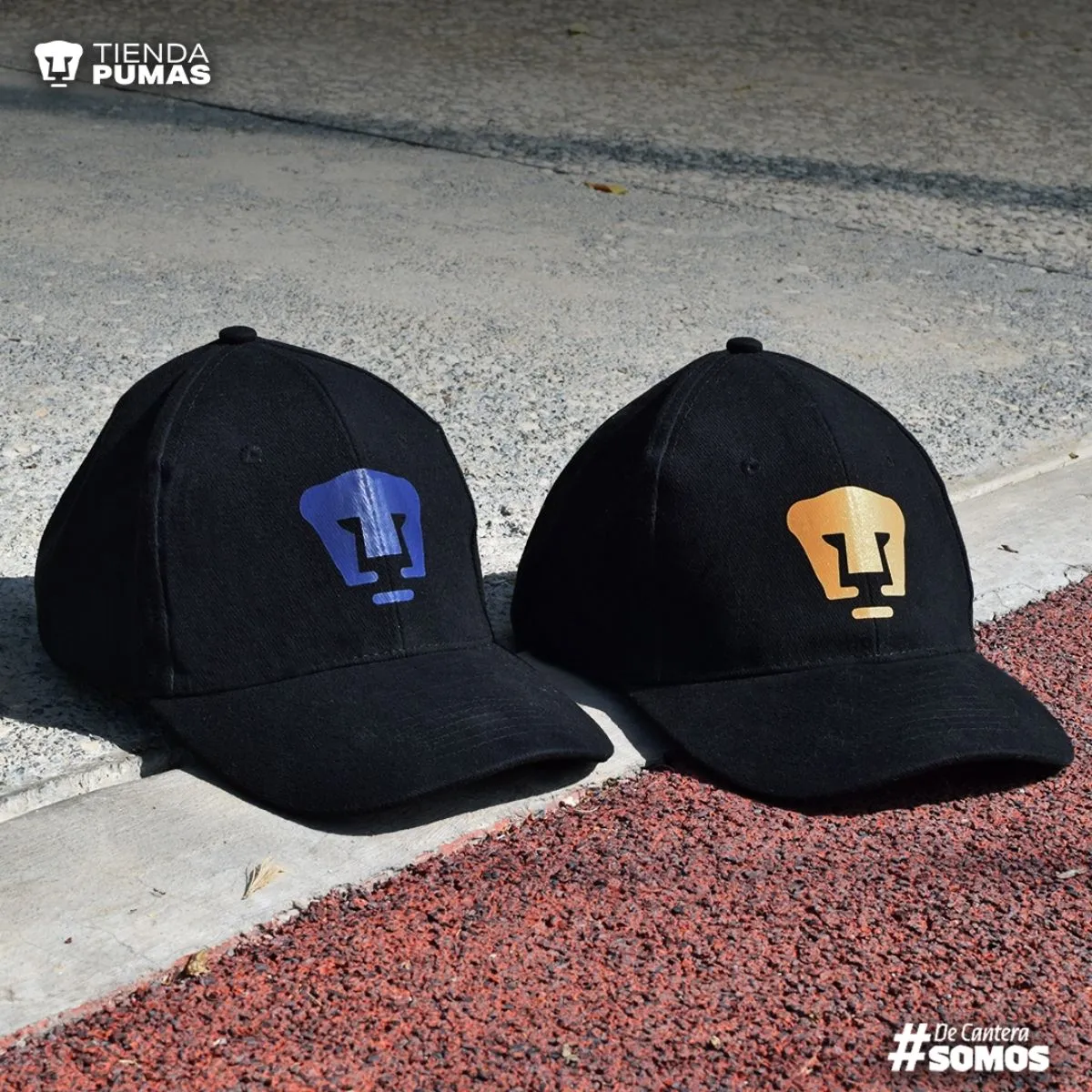 Gorra Ajustable Unisex Pumas UNAM Logo Azul Vinil