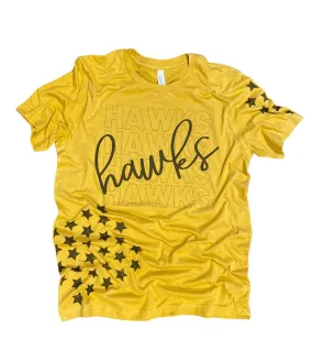 Hawks and Stars Tees