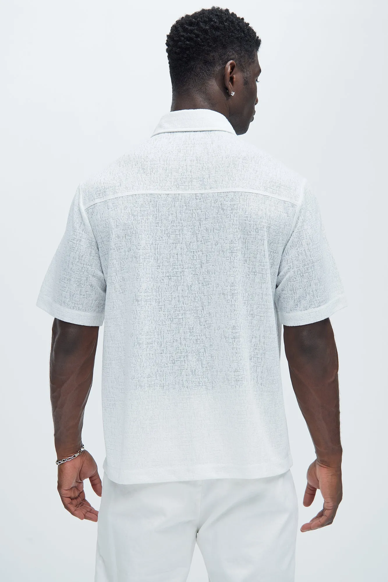 Henrik Textured Shirt - White