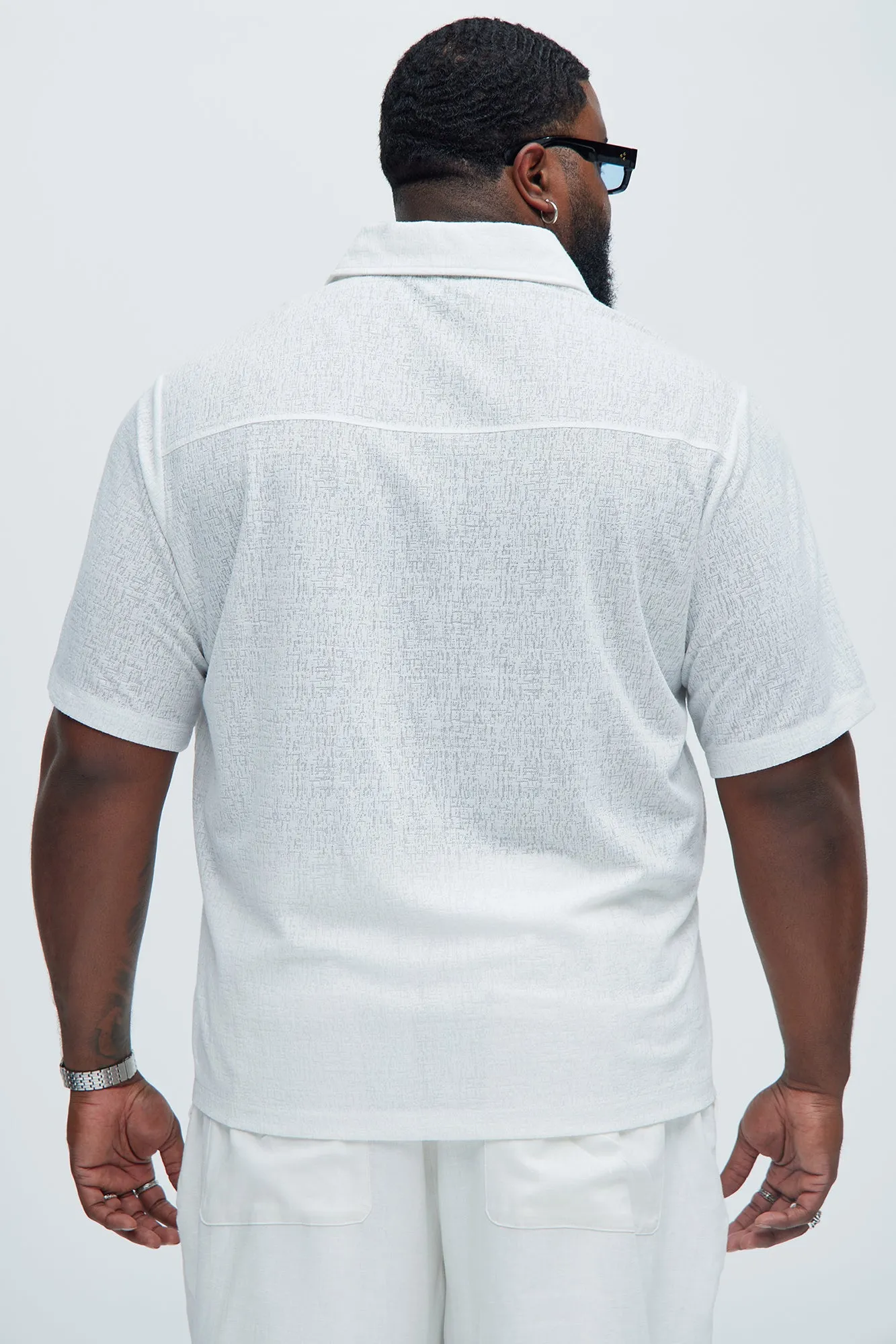 Henrik Textured Shirt - White