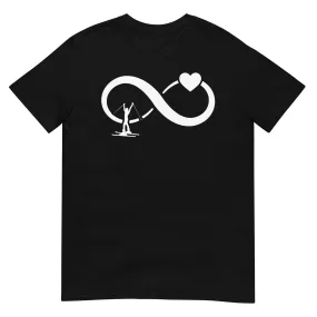 Infinity Heart and Skiing 1 - T-Shirt (Unisex)