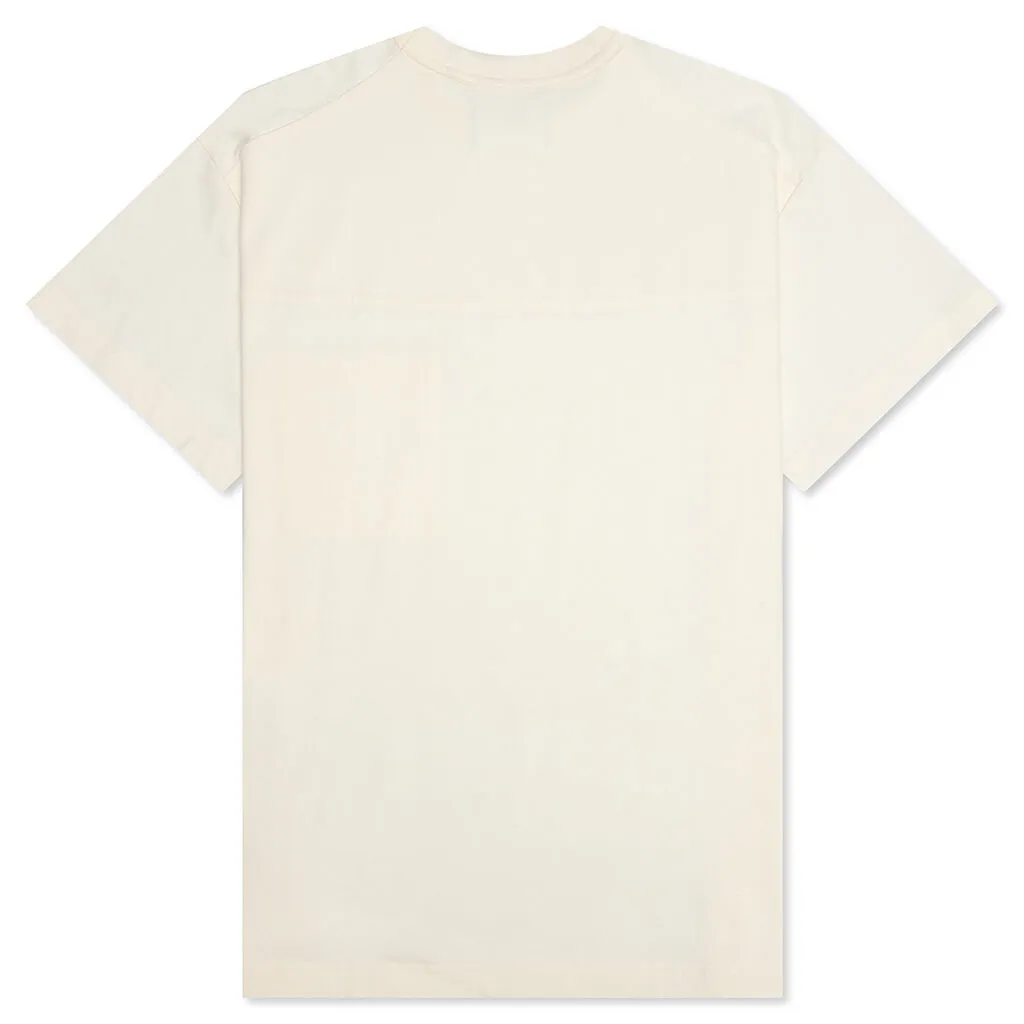 Jersey Braque Pocket Tee - Cream