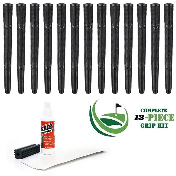 Karma Arthritic  ( 3/32”) - 13 piece Golf Grip Kit (with tape, solvent, vise clamp)