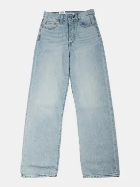 Levi's Ribcage Straight Ankle Jeans - Middle Road