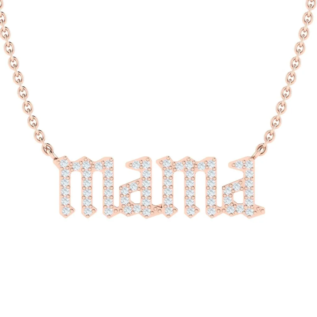 MAMA Diamond Necklace