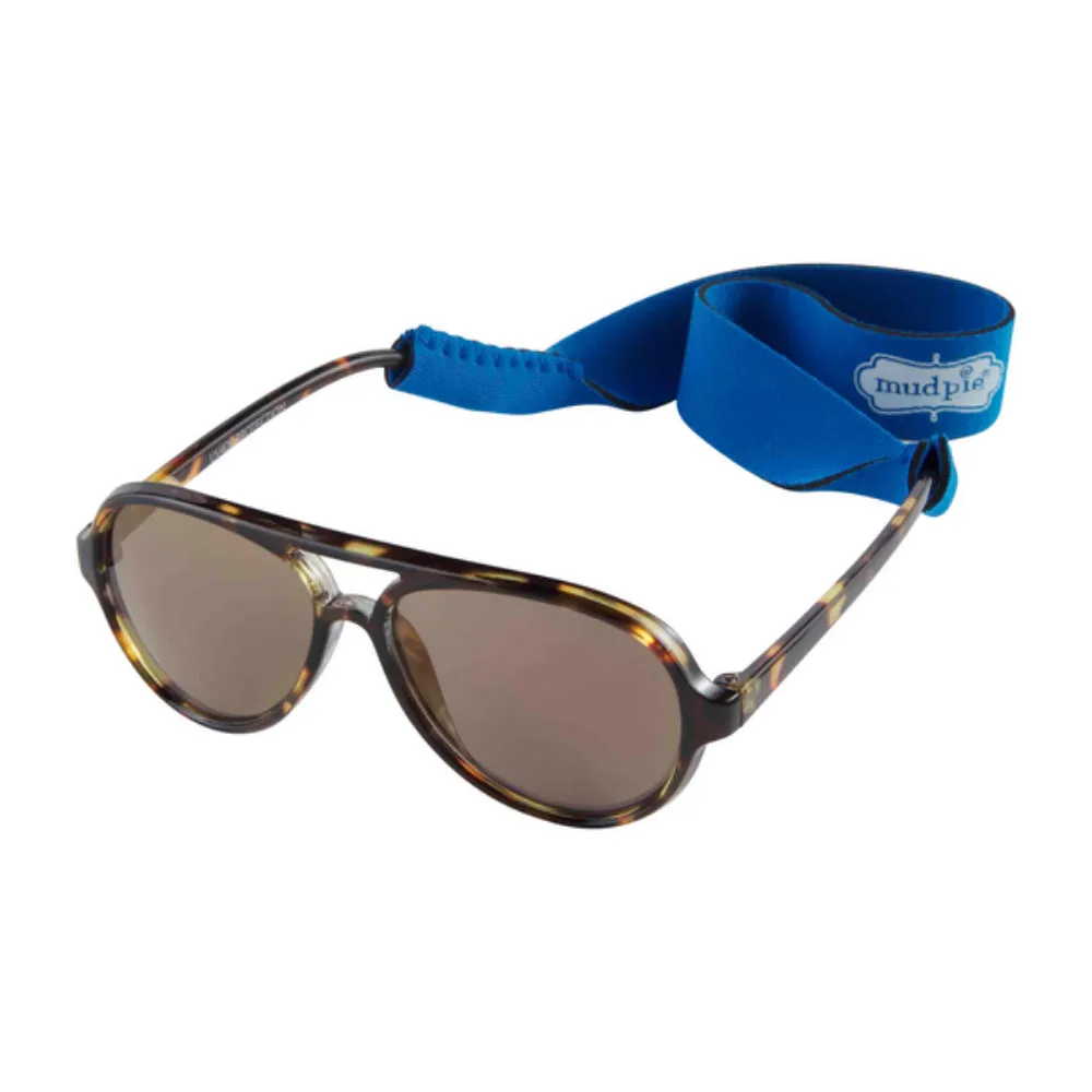 Mud Pie Boy Sunglasses & Strap Set