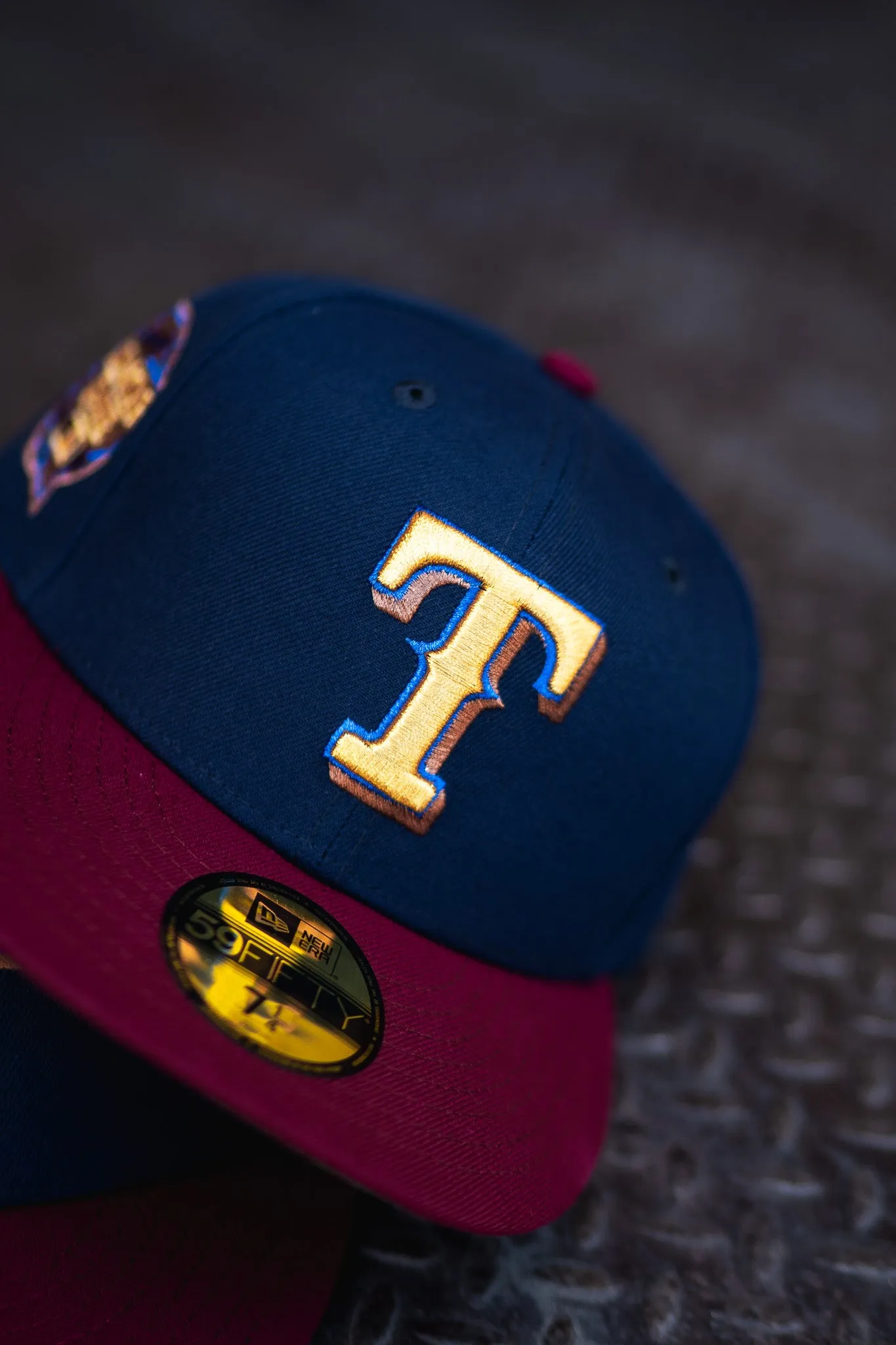 New Era Texas Rangers 2024 ASG Green UV (Navy/Burgundy)