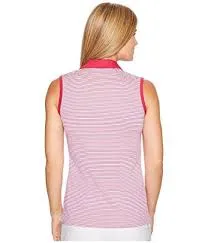 Nike Golf Womens Victory Stripe Sleeveless Polo Shirt