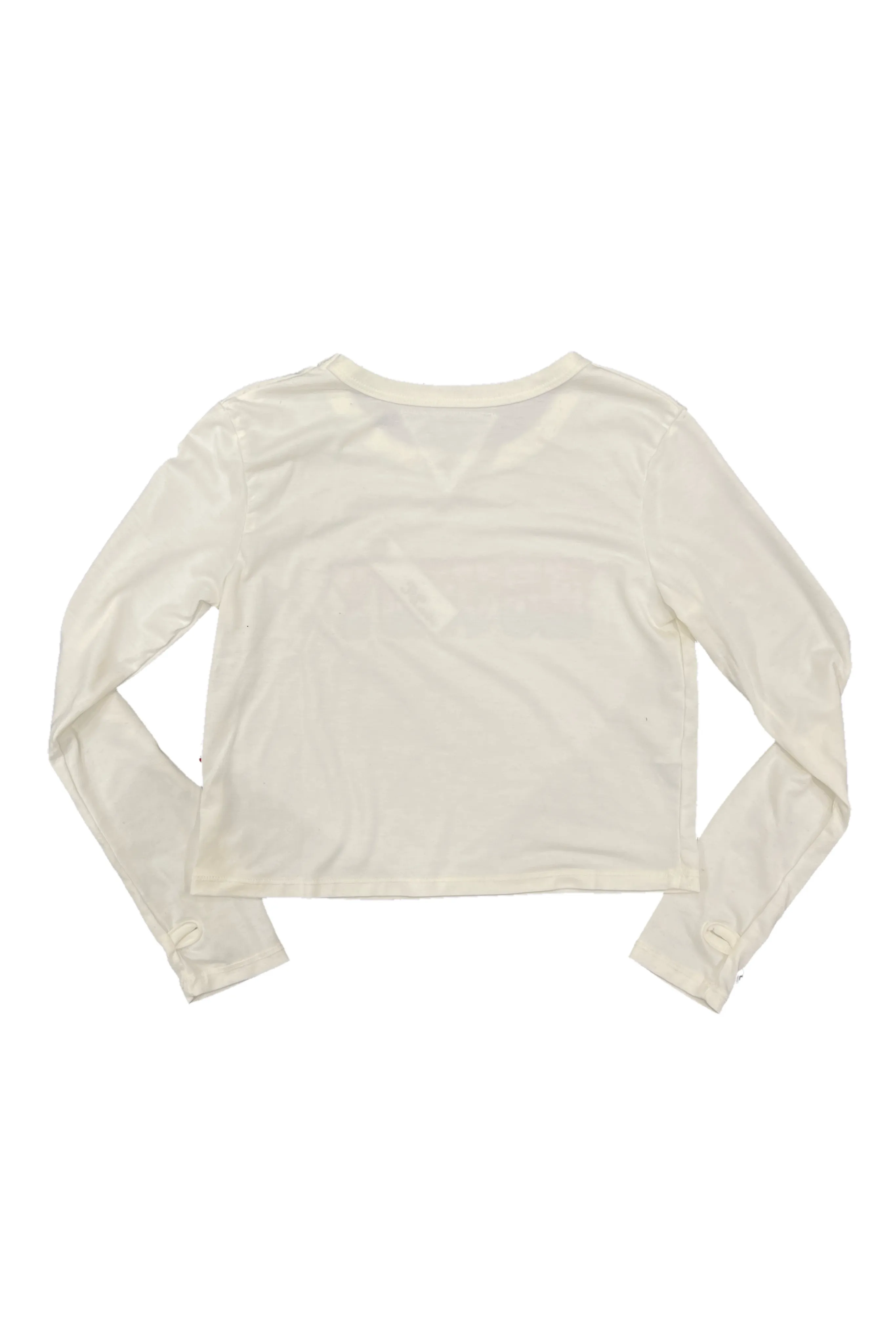 Off White Howdy Boxy Long Sleeve Tee