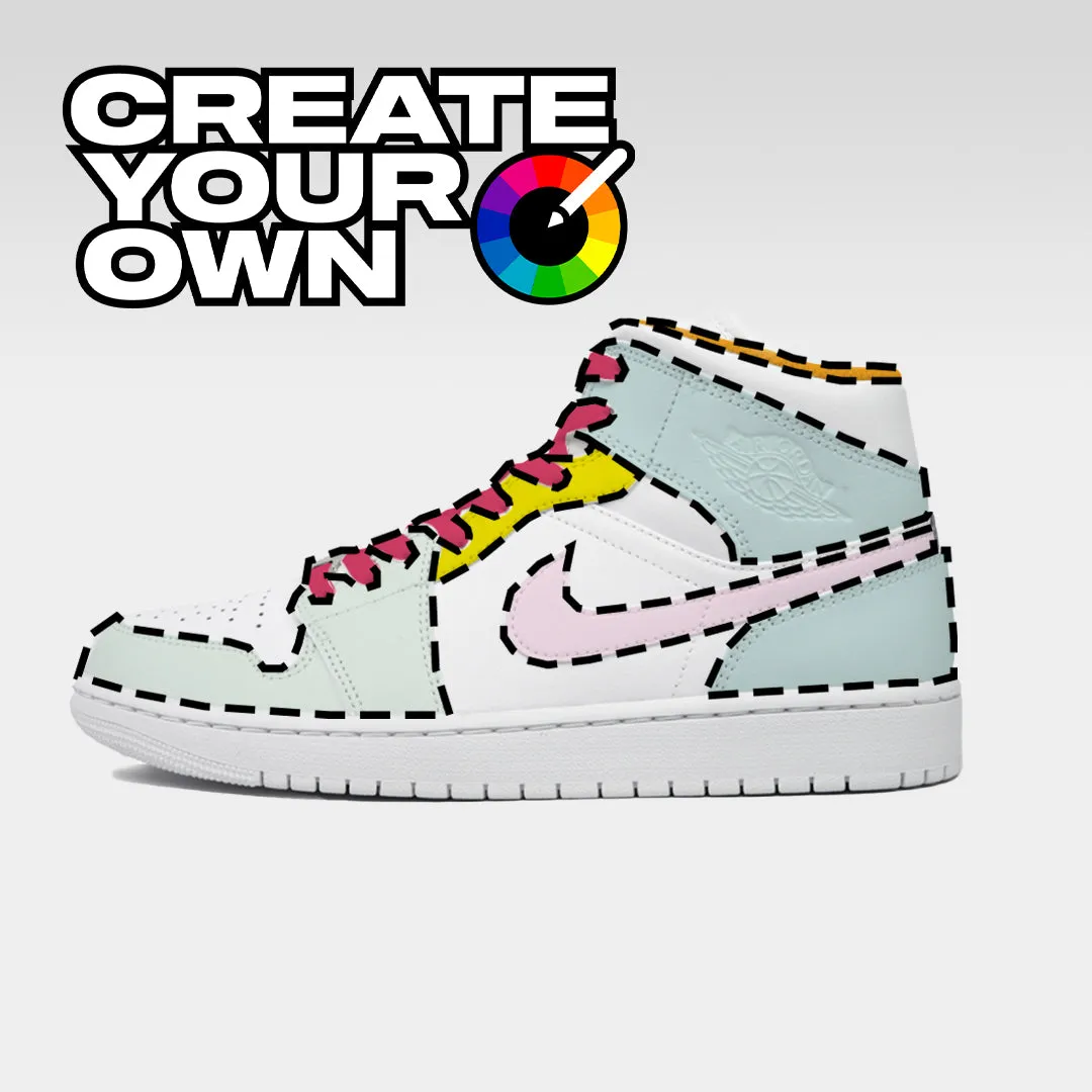 OG Colourway (Create Your Own) - Jordan 1 Mid Custom