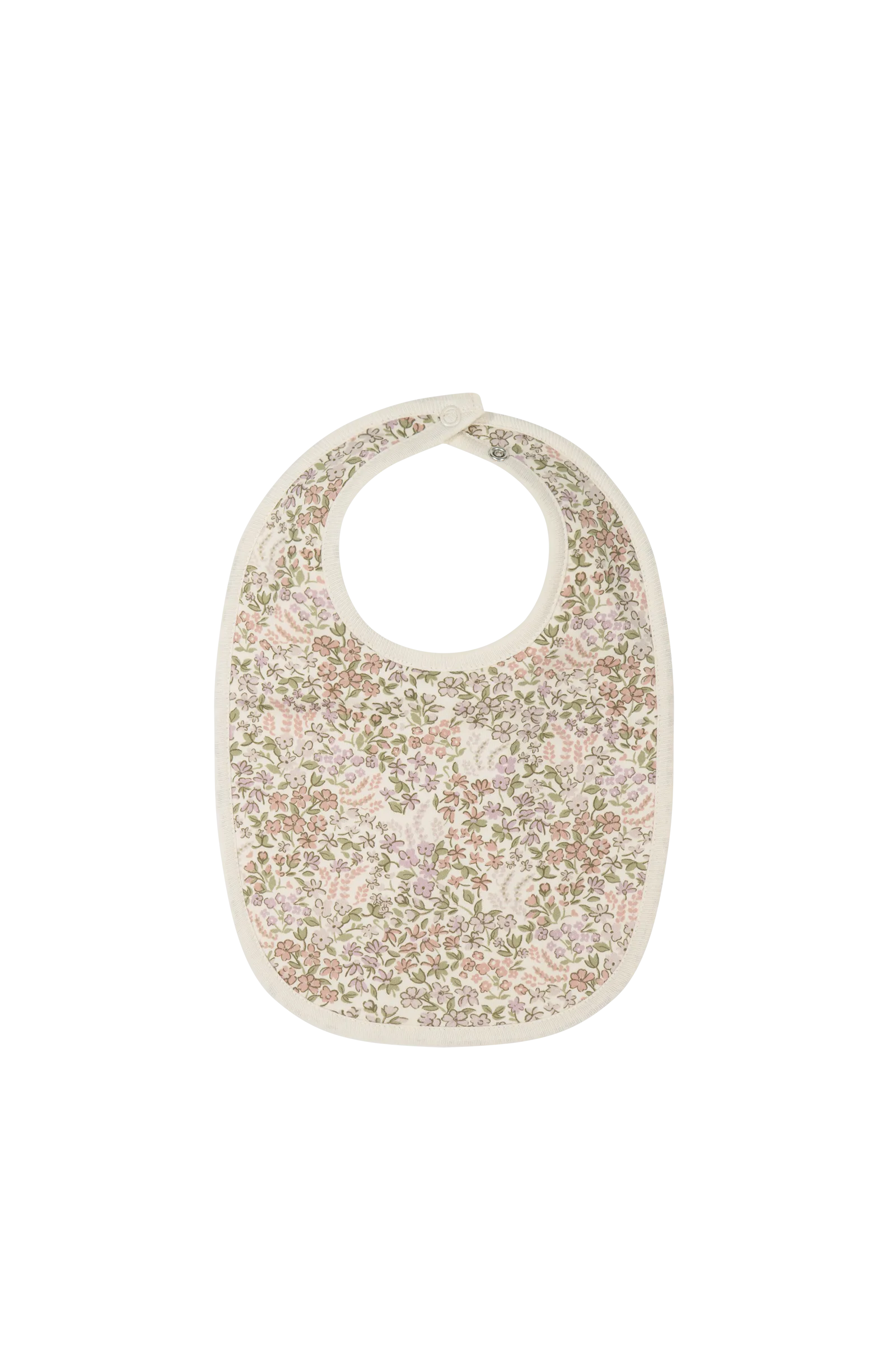 Organic Cotton Bib - April Eggnog