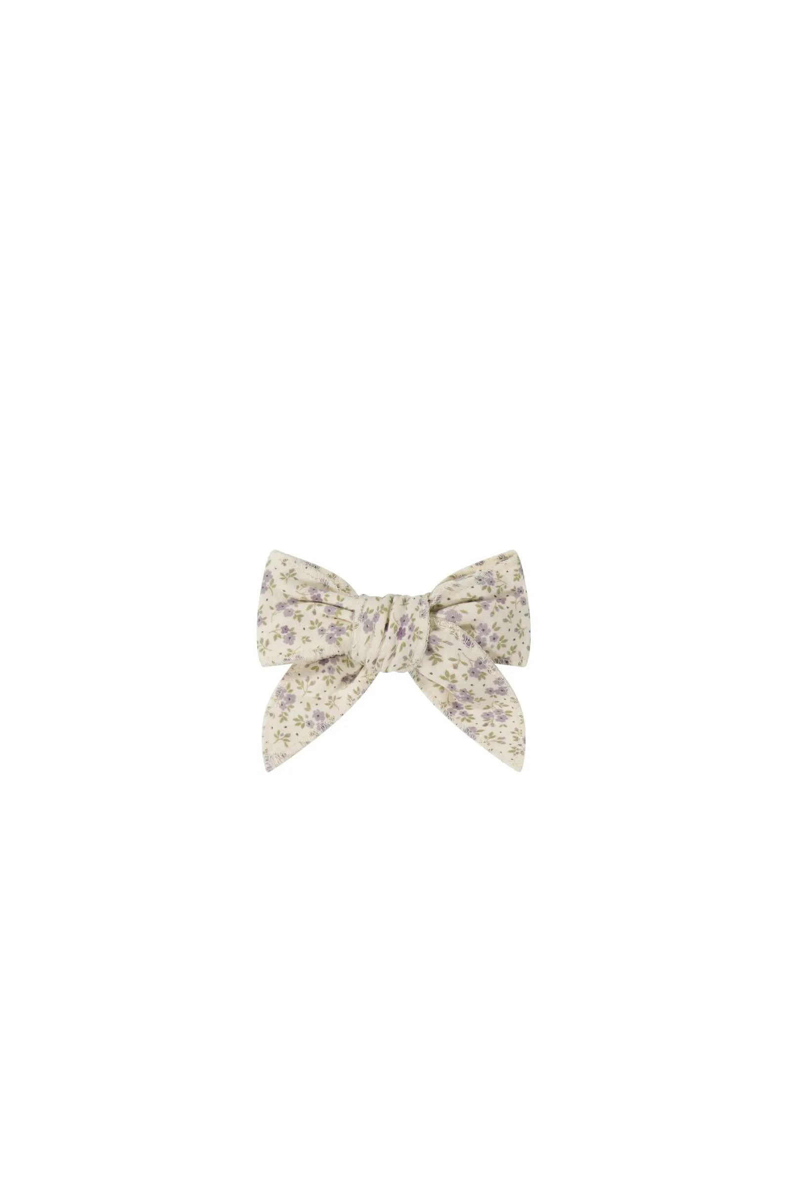 Organic Cotton Bow - Rosalie Fields Raindrops