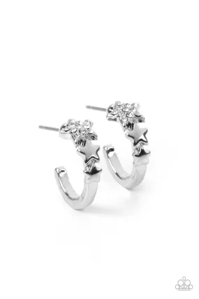 Paparazzi Starfish Showpiece White Post Earrings