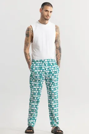 Penguin Print Green Pyjama