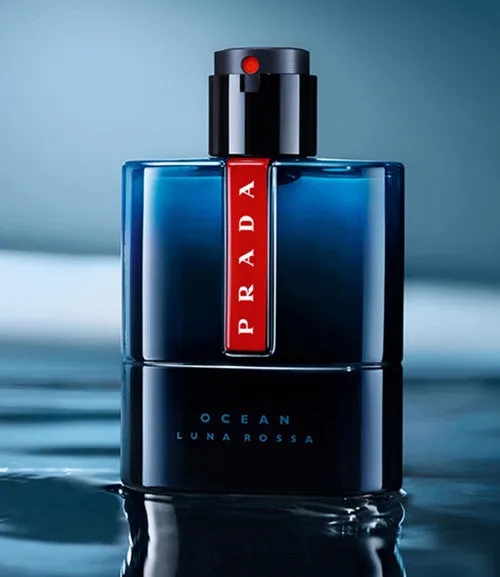 Prada Luna Rossa Ocean Eau De Toilette Spray 150ml / 5oz HUGE SIZE!