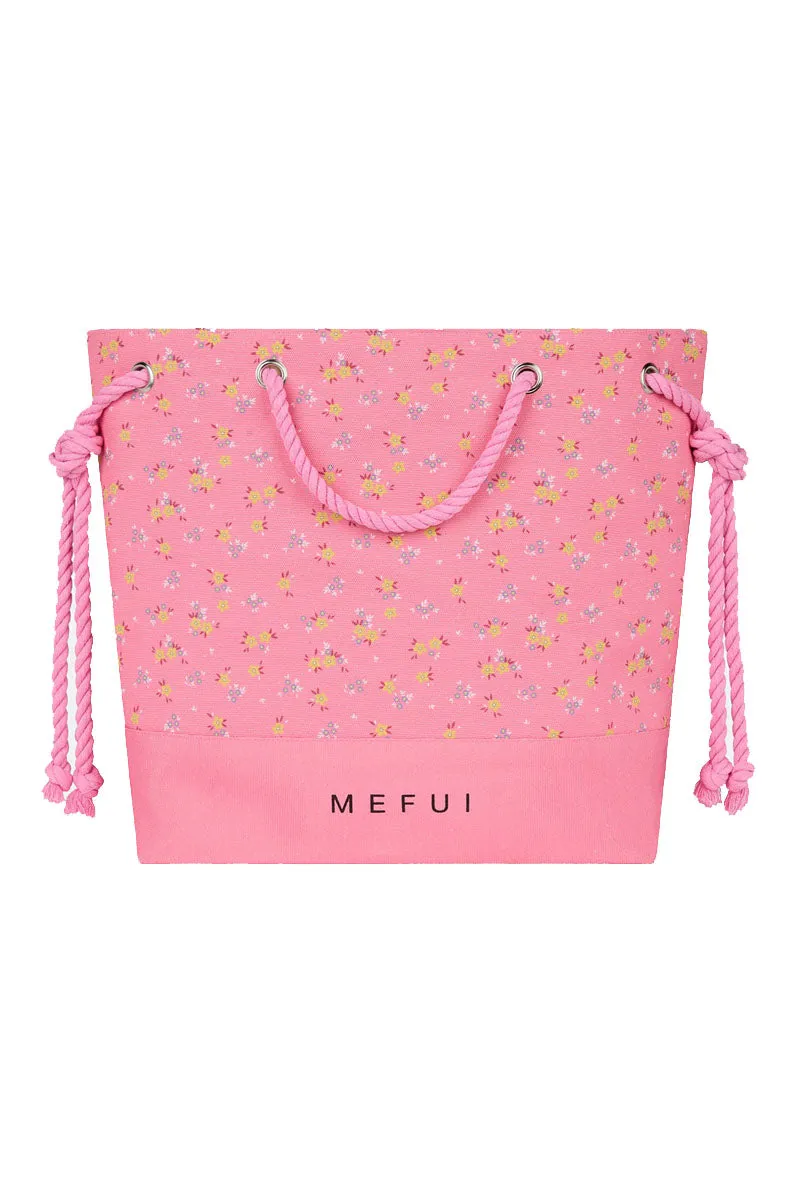 Printed Handbag - Pink